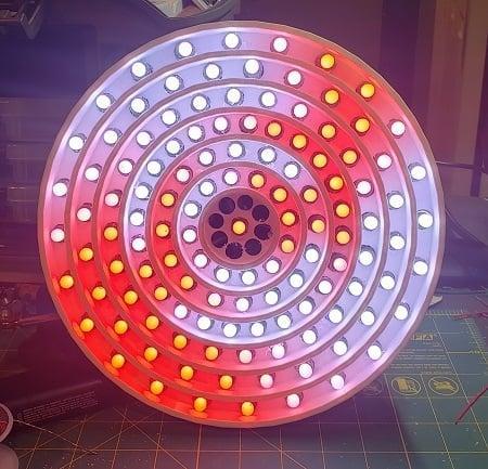 Holiday ball for 12mm Pixel/LED displays
