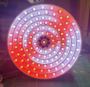 Holiday ball for 12mm Pixel/LED displays