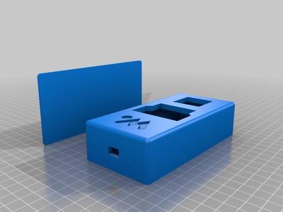 Wia Dot One with Button and TFT Modules Case