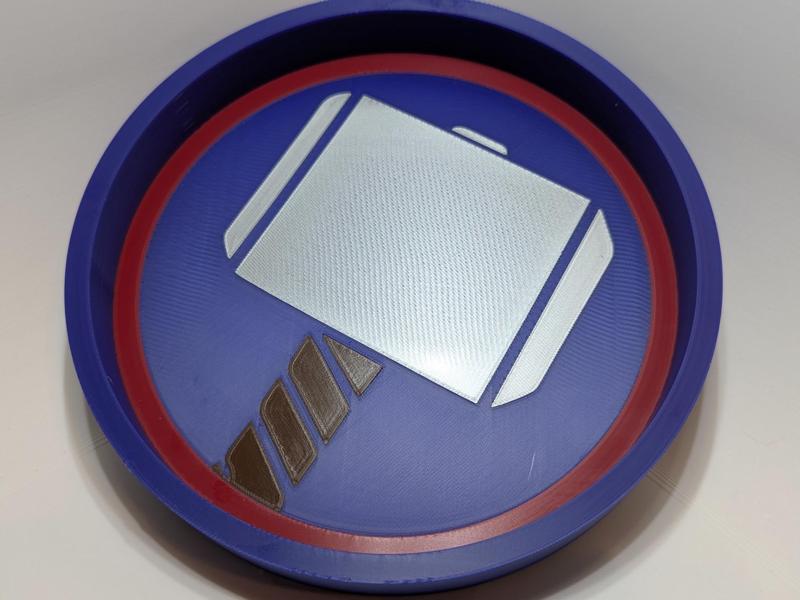 Dice Tray, Thor, Mjolnir, Marvel, D&D, catch all