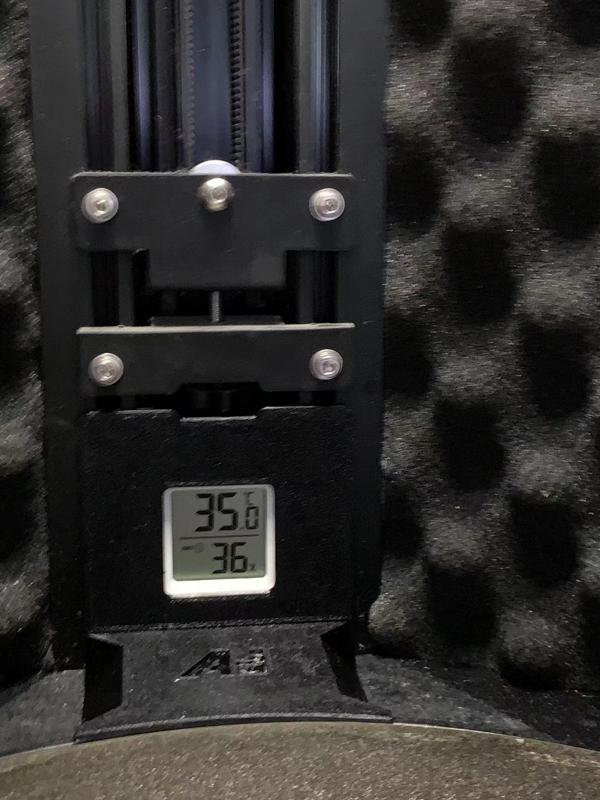 Hydrometer mount in FLSUN V400 Pillar Inner Cover