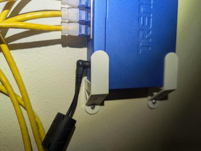 Bracket for network switch