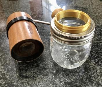 Comandante to Ball Jar adapter
