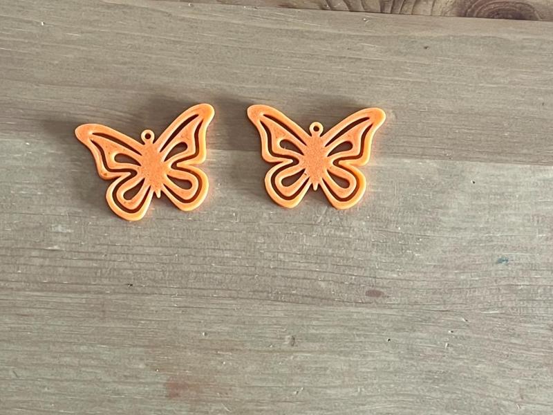 butterfly earrings