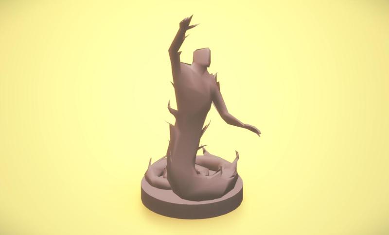 Low-Poly GHOST - Miniature