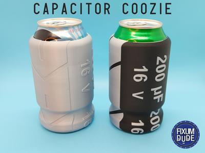 Electrolytic Capacitor Coozie Can Holder