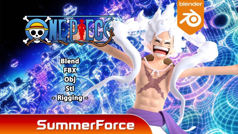 Luffy Gear 5 Egghead - One Piece