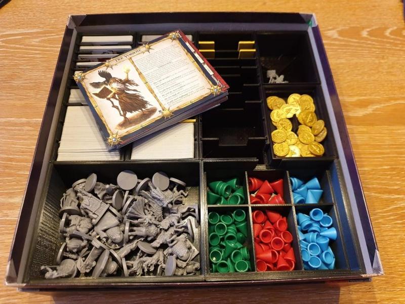 Talisman inlay box, more storage, better overview 