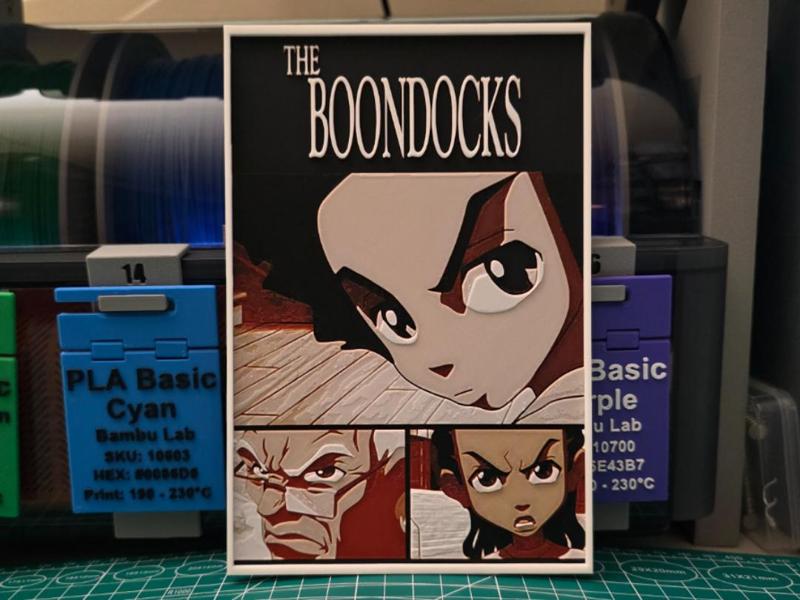 The Boondocks Poster - Hueforge Art