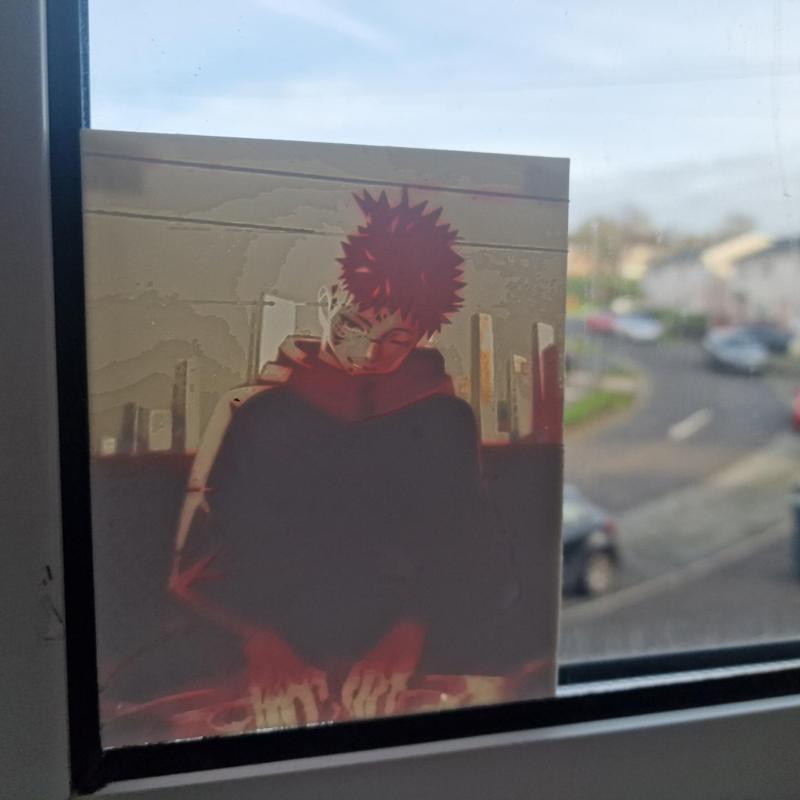 Itadori Jujutsu Kaisen - Color Lithophane (AMS)