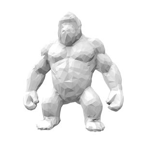 Gorilla Low Poly