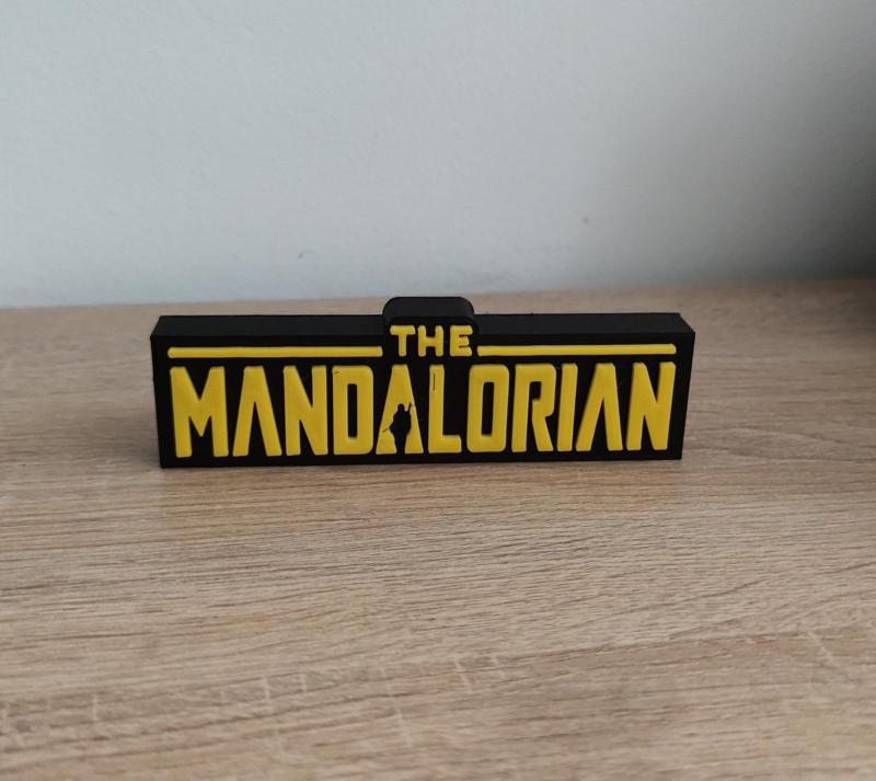 The Mandalorian logo