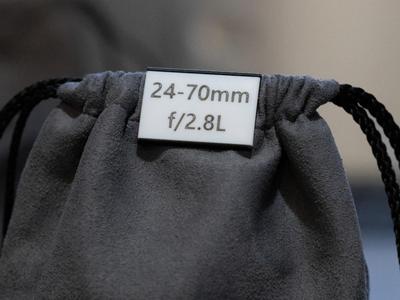 Canon EOS R Camera bag labels