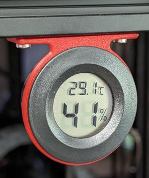 Mini Thermometer / Hygrometer 2020 Groove Mount, Round or Rectangular