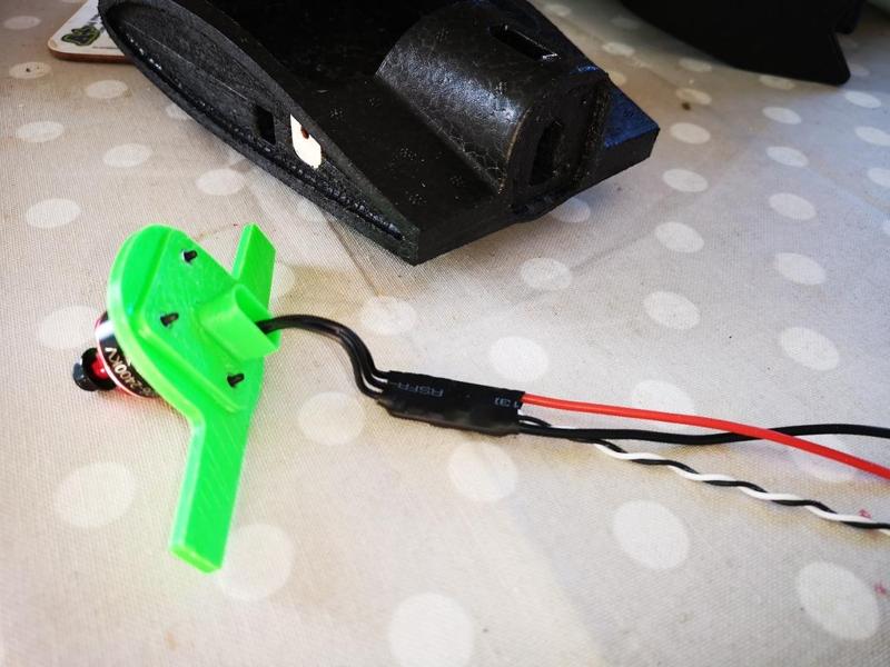 SonicModell Mini AR Wing Motor Mount - Avionics Mount - Misc
