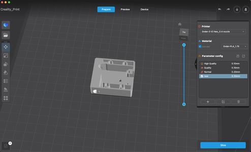 Standard Filament Sensor Reinforced Fixed