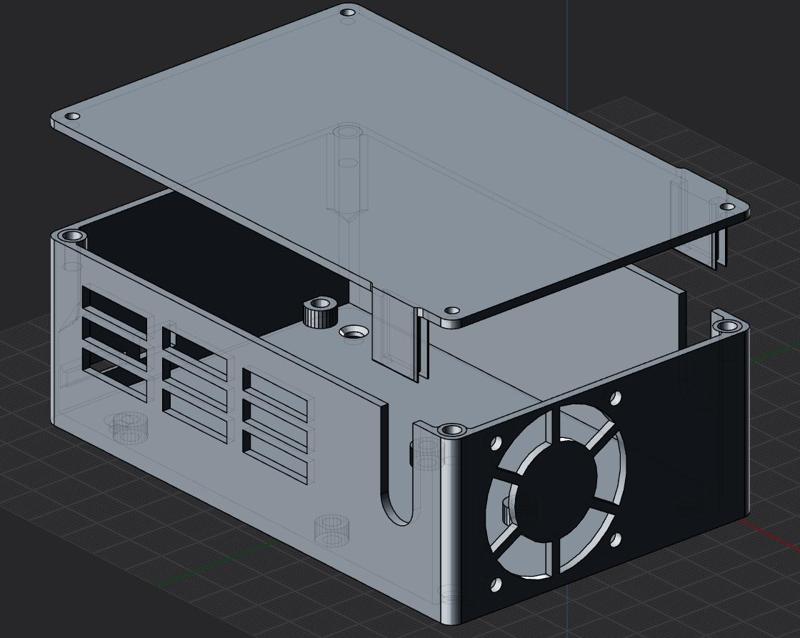 BTT SKR E3 enclosure box