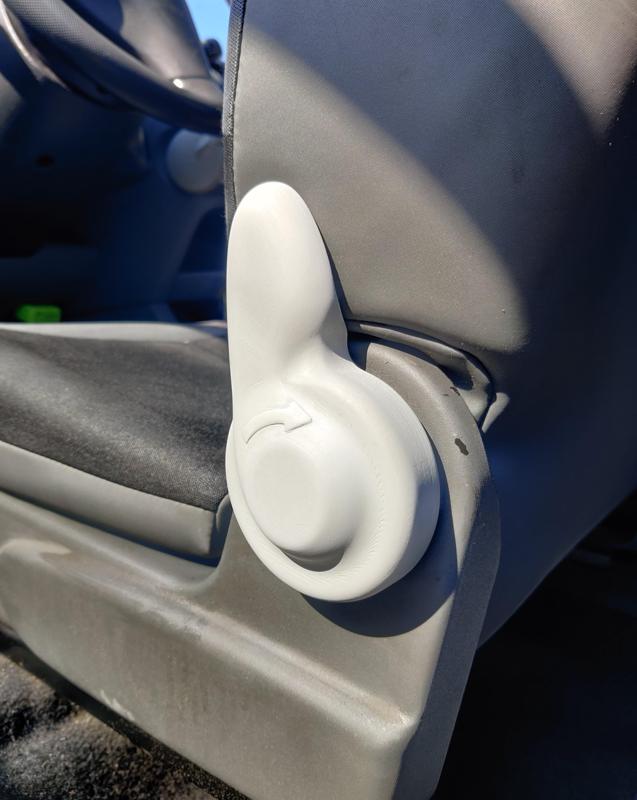 Square Shaft Seat Handle Replacement (Aygo/C1/107)