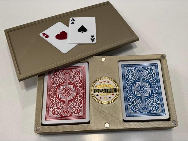 Magnetic Poker Case