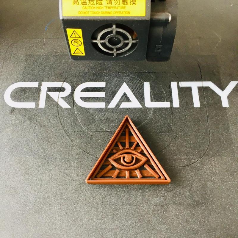 The Eye of Providence cookie cutter