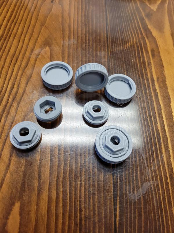 Furniture foot - 8mm hex bolt