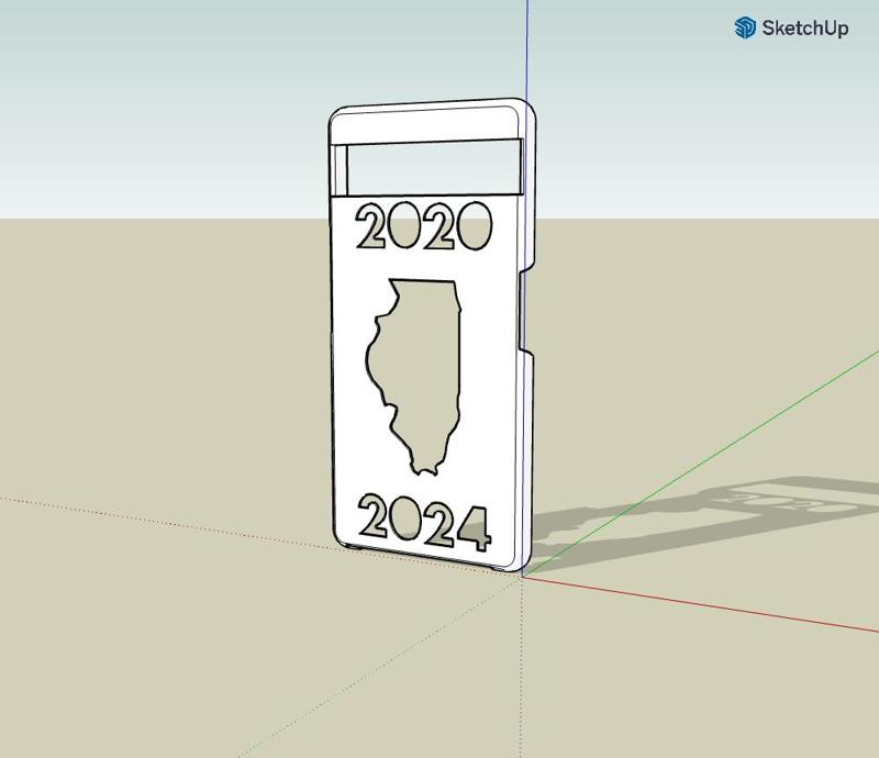 2020-2024 Google Pixel 6A Illinois Phone Case
