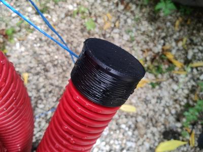 50mm Kappe Installationsrohr/Flexrohr