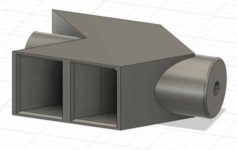 Barrette 50. cal muzzle break desk model
