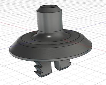 AC drain hose connector