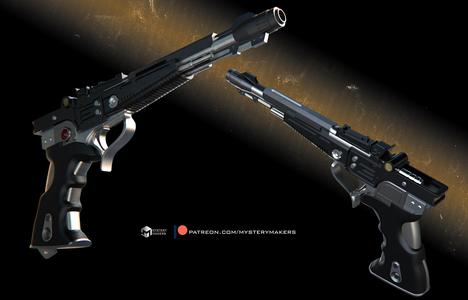 ISC blaster Mandalorian S 03