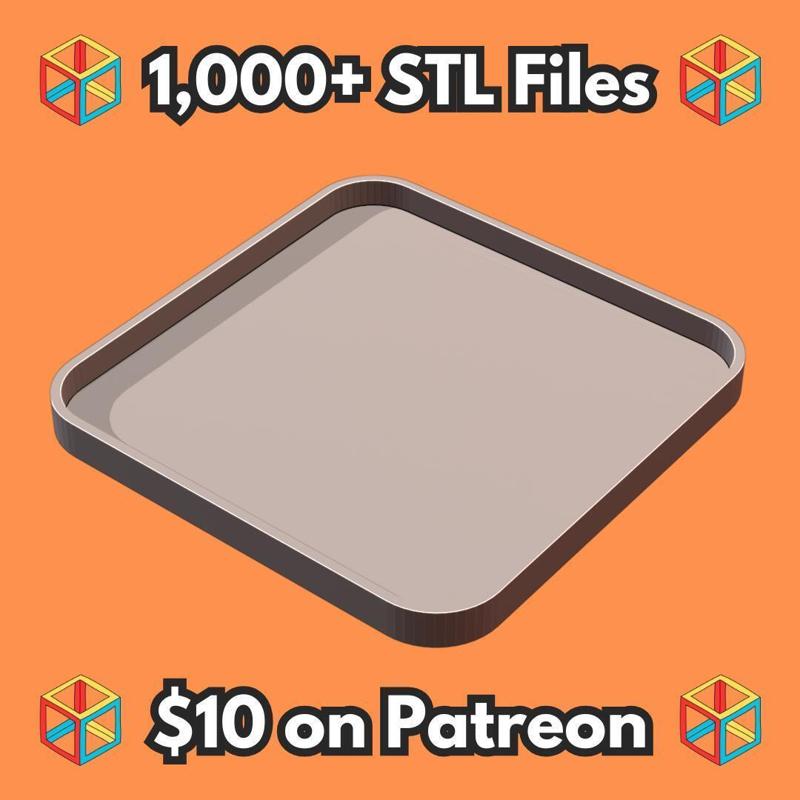 Gecko Litter Box for Terrarium Hygiene MineeForm FDM 3D Print STL File