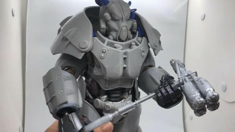 Fallout4 X-01 Power Armor for Threezero Figure