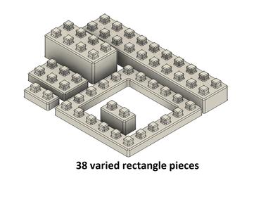 Brick3D - Flat Rectangles