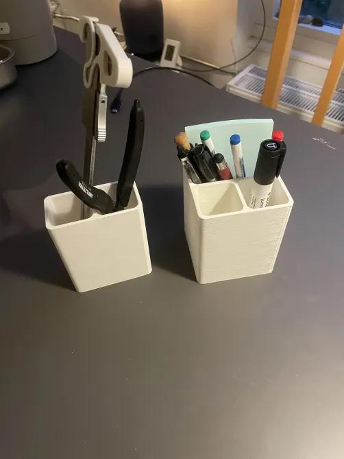 Simple pencil cups (both large and small)