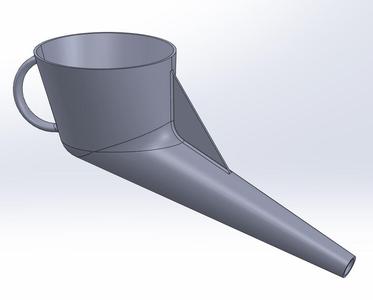 Generator Oil Fill Spout Funnel Downpour