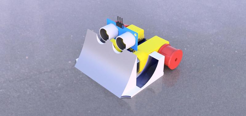 Tiny-Falcon sumo fighter robot