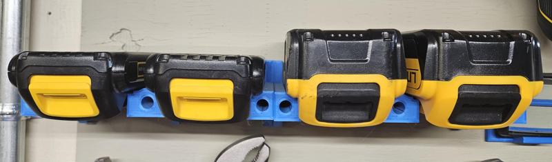 DeWalt battery holder