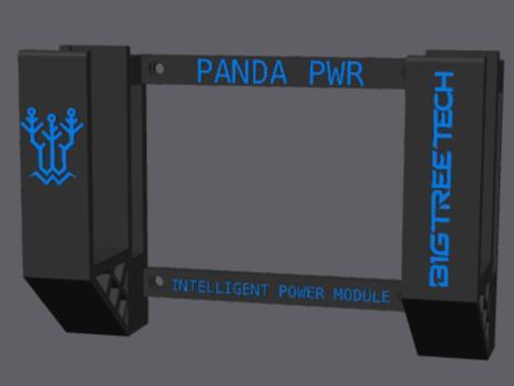 BigTreeTech Panda PWR Wall Mount REMIX with Logos