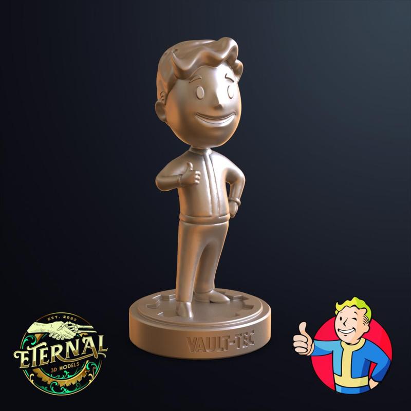 THUMBS UP VAULT-BOY BOBBLEHEAD - FALLOUT - ETERNAL