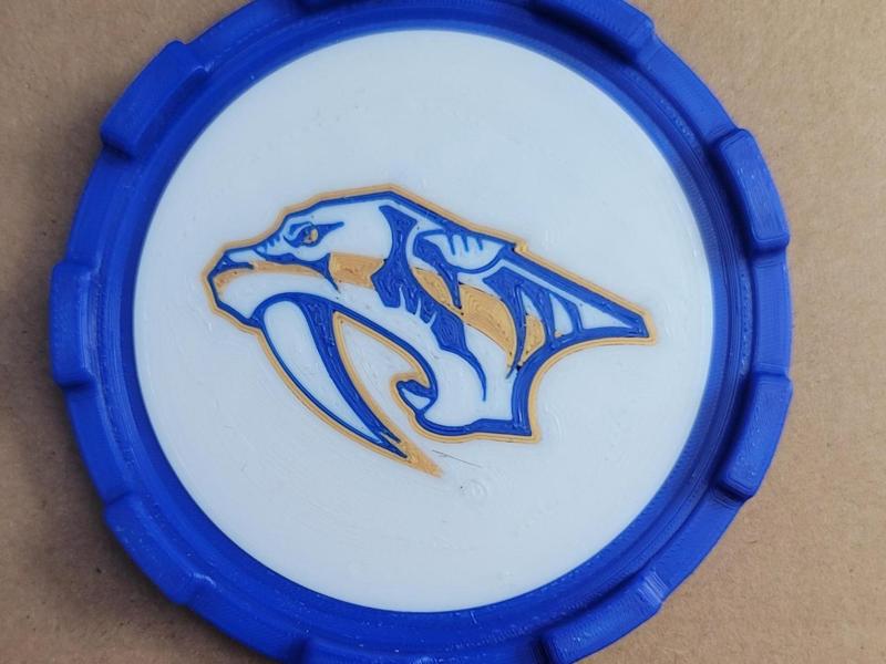 COASTER MASTER INSERT - NASHVILLE PREDATORS