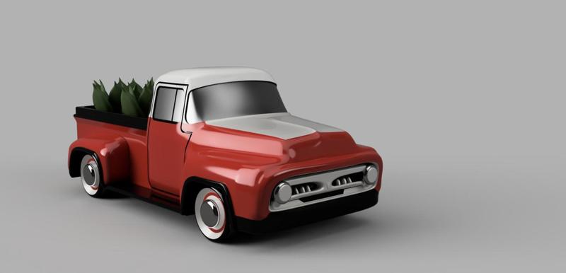 ford F 100 car pot
