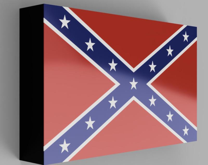 Confederate Flag Lightbox