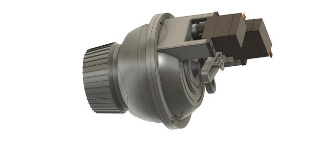 Dual-Motion HoloProjector  for AstroPixel