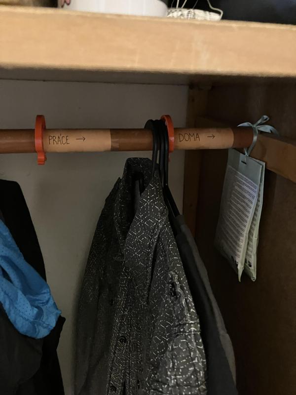 Wardrobe splitter/divider/organizer