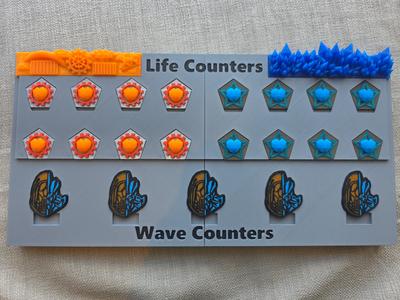 Guards of Atlantis 2 Life and Wave Tracker