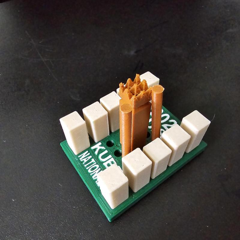 Kubb set one fifth scale