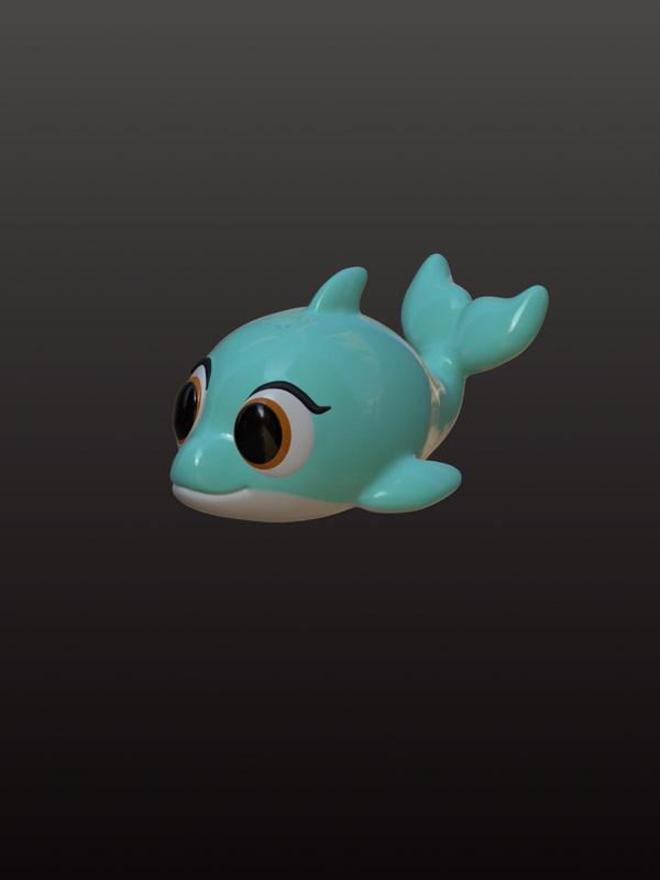 CUTE DOLPHIN / DELFIN ADORABLE