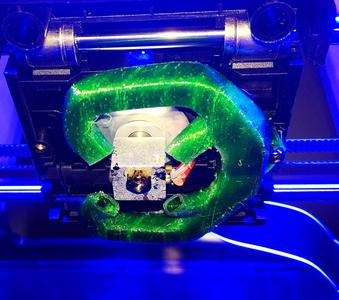 Radial fan duct for Anycubic 4 max pro with standard mount