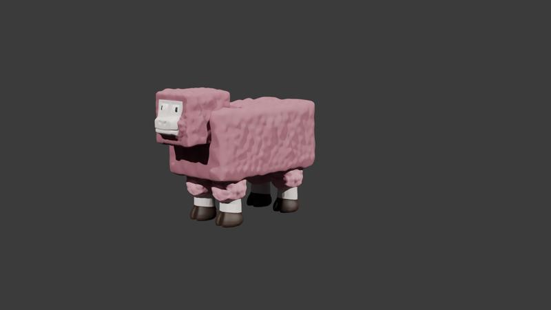Minecraft sheep