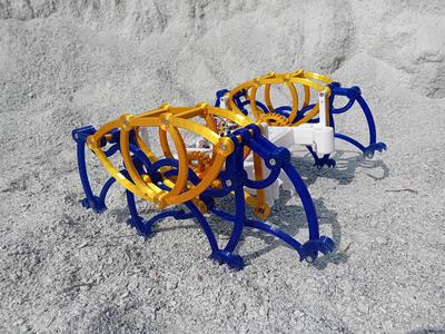 Strider Type Robotic Legs for XRP
